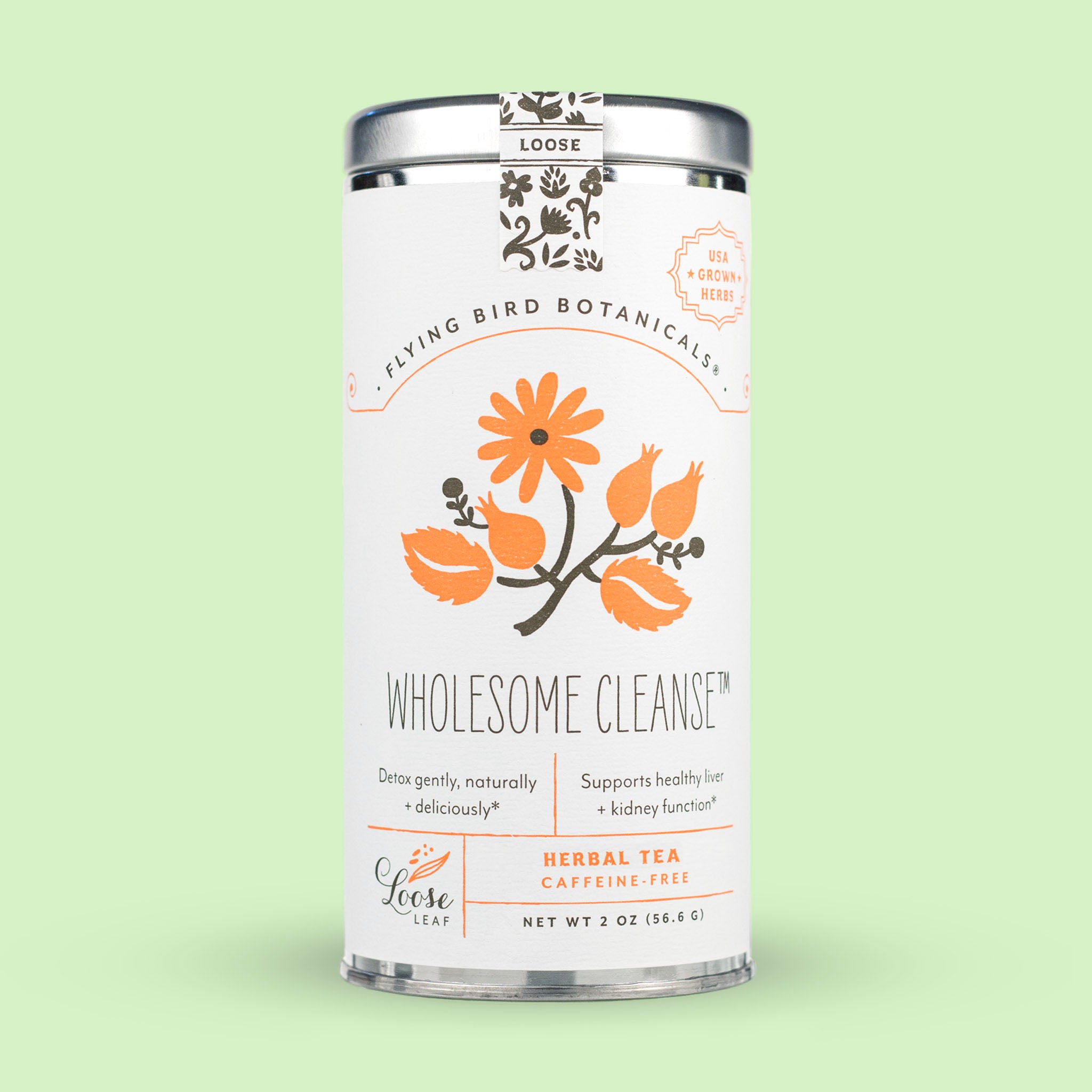 Wholesome Cleanse Loose Leaf – Flying Bird Botanicals