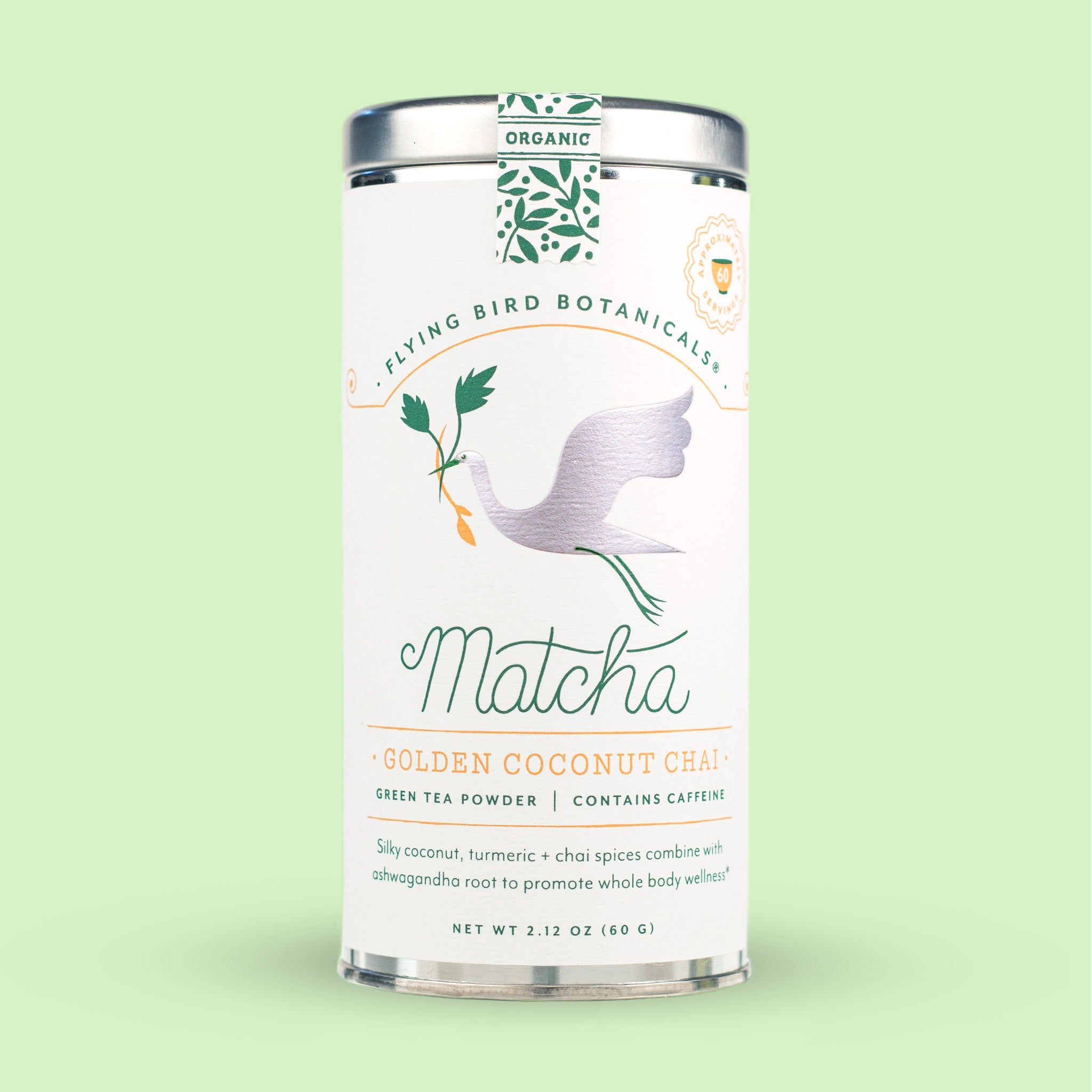 Organic Ashwagandha Matcha Green Tea