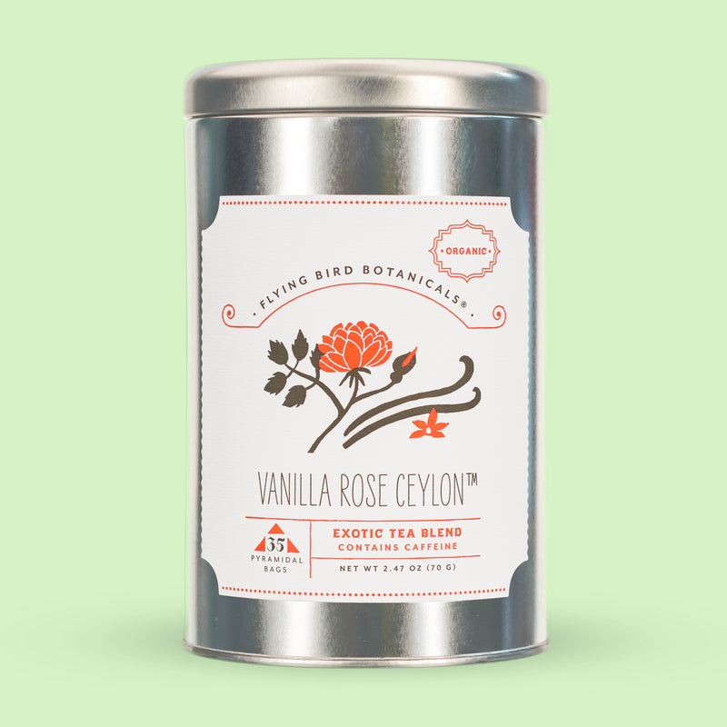 Vanilla Rose Ceylon Tea Bags