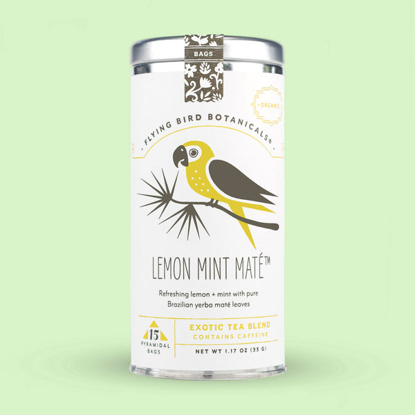 Lemon Mint Maté Tea Bags