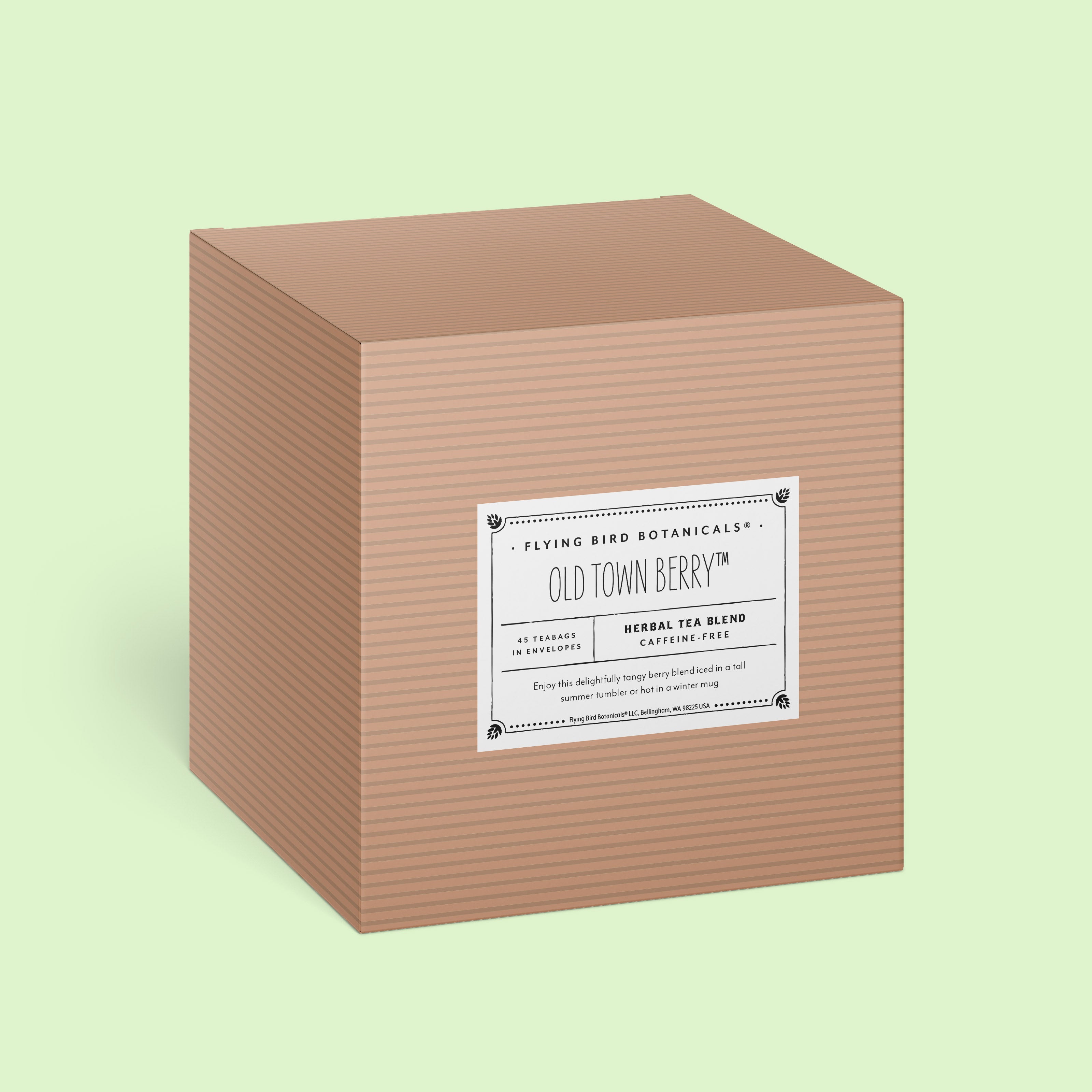 Old Town Berry Tea Bags (ORG) – Flying Bird Botanicals