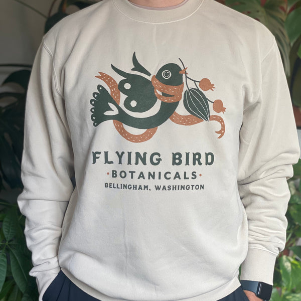 Harvest Orange Seasonal Bird Crewneck