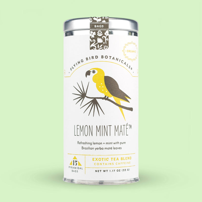 Lemon Mint Maté Tea Bags