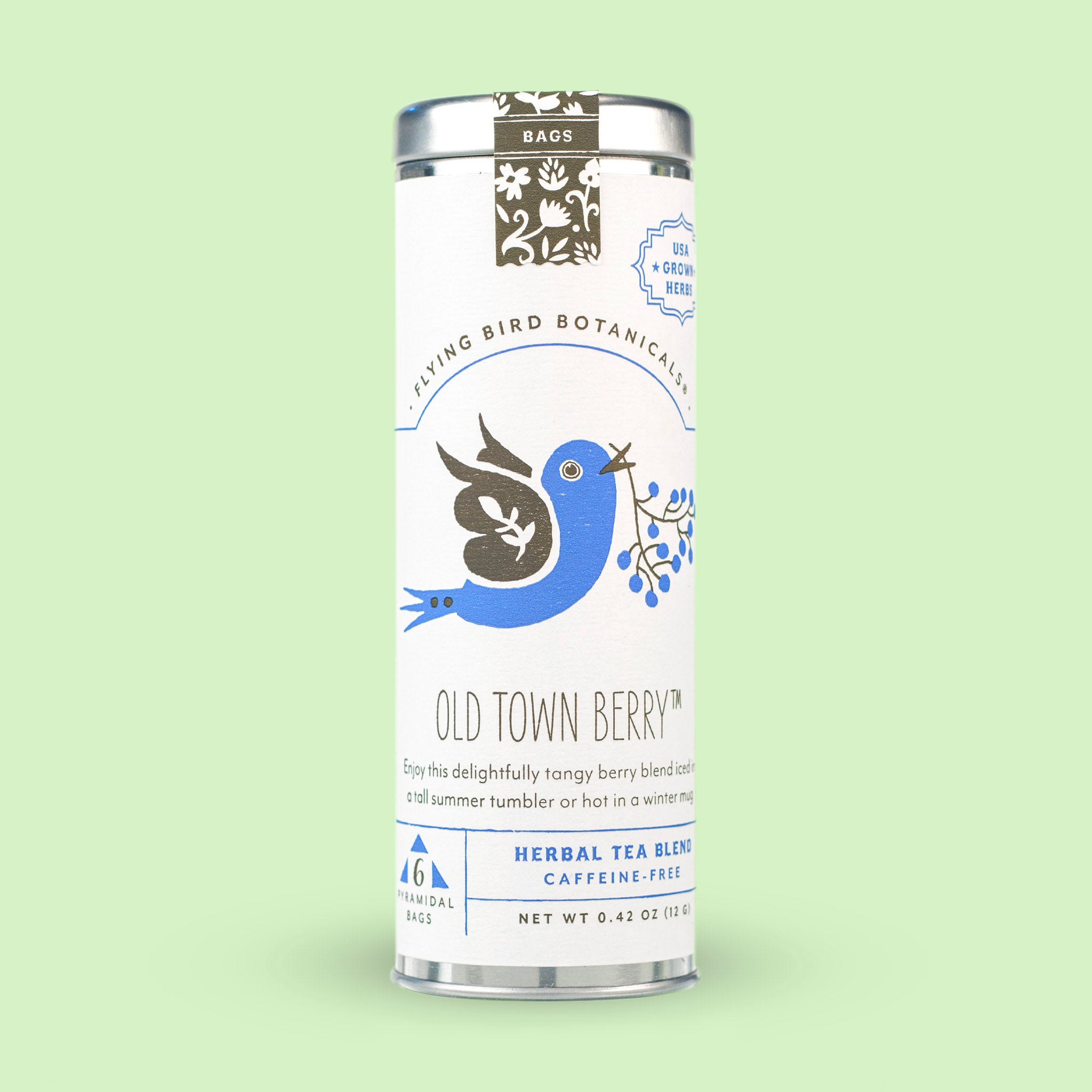 Old Town Berry Tea Bags (ORG) – Flying Bird Botanicals